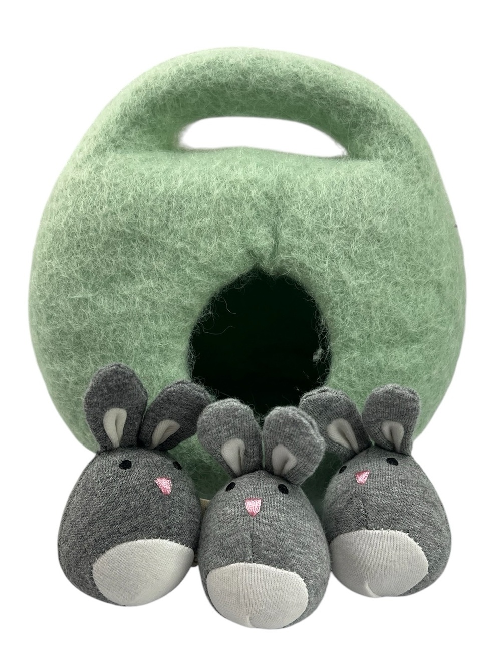 Lovevery Bunnies in a Felt Burrow Montessori Inspired Toy